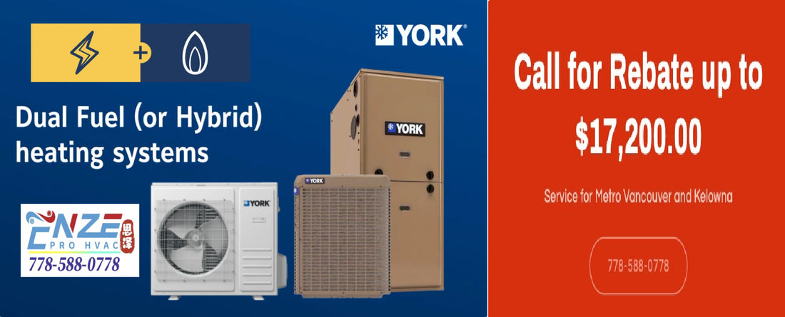 Why Choose Dual Fuel Heat Pump and Furnace in Canada?
