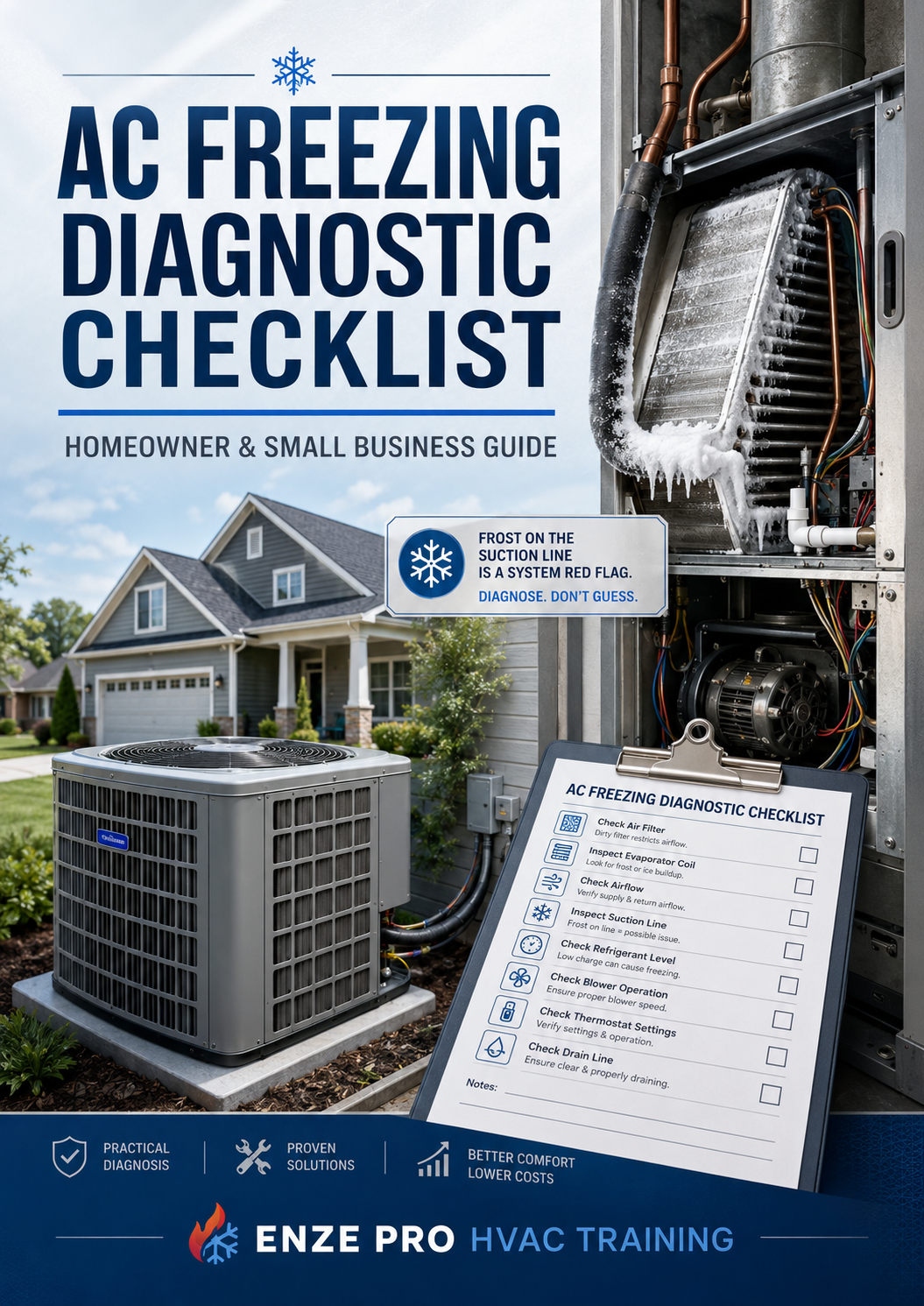 AC Freezing Diagnostic Checklist